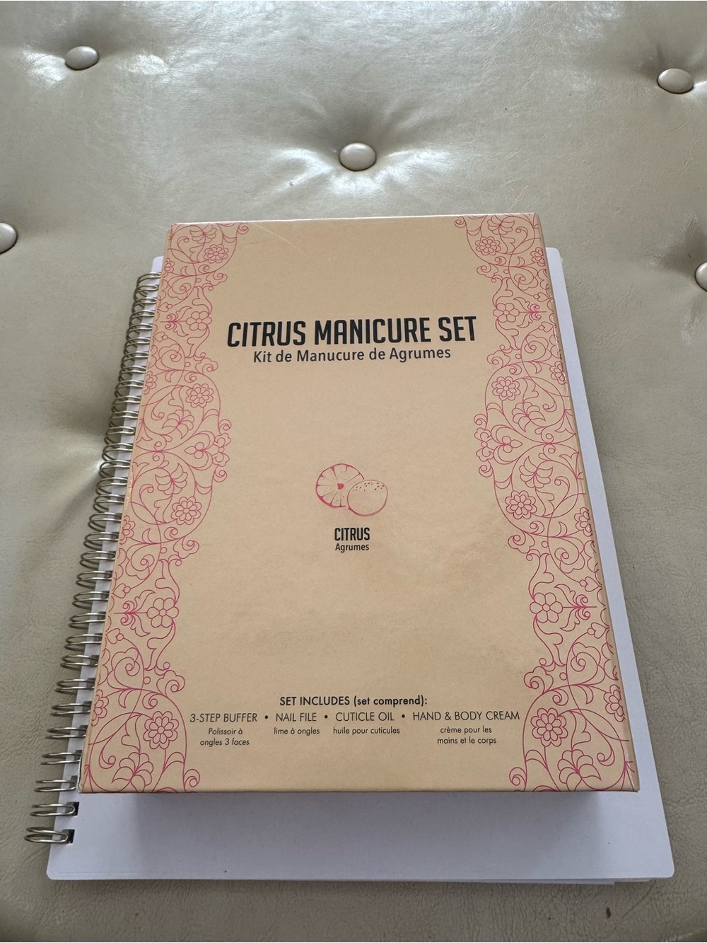Citrus Manicure Set